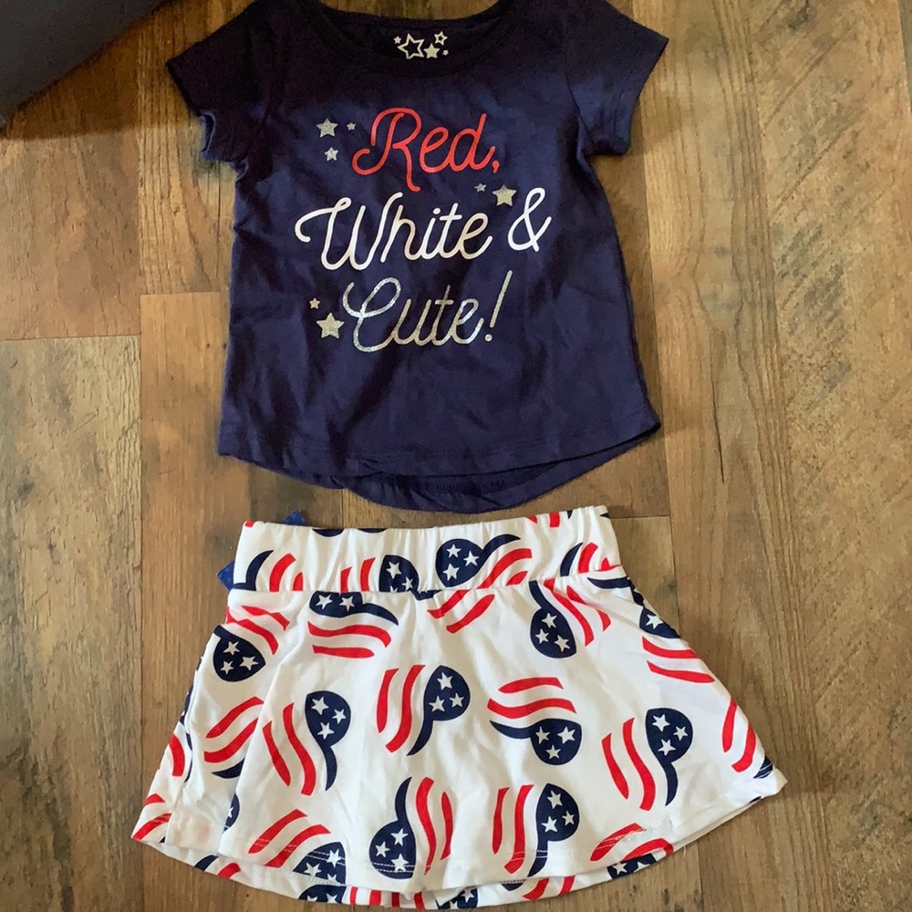 24 months forth of July outfit